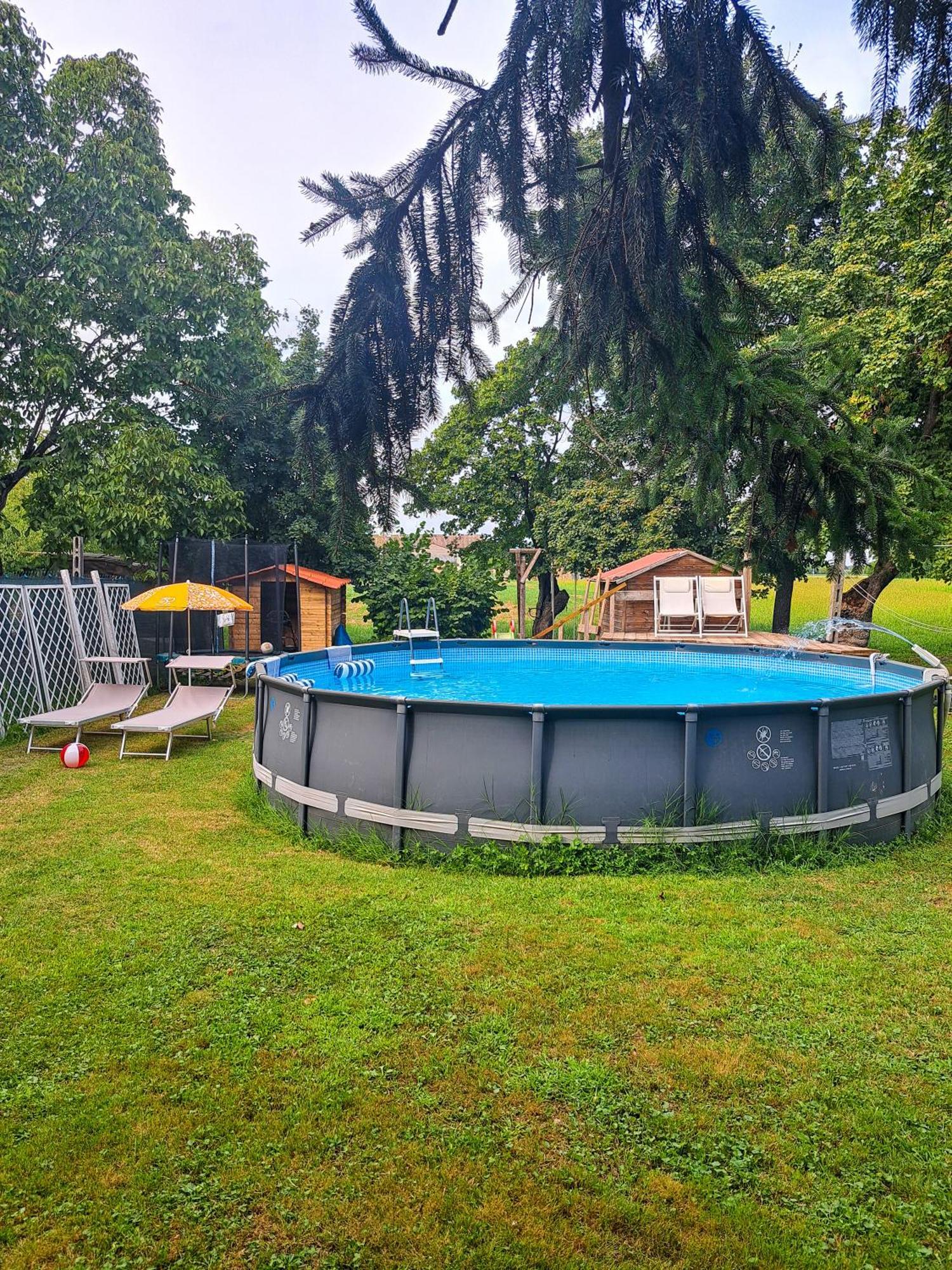 La Casina Bed & Breakfast Trecasali Luaran gambar